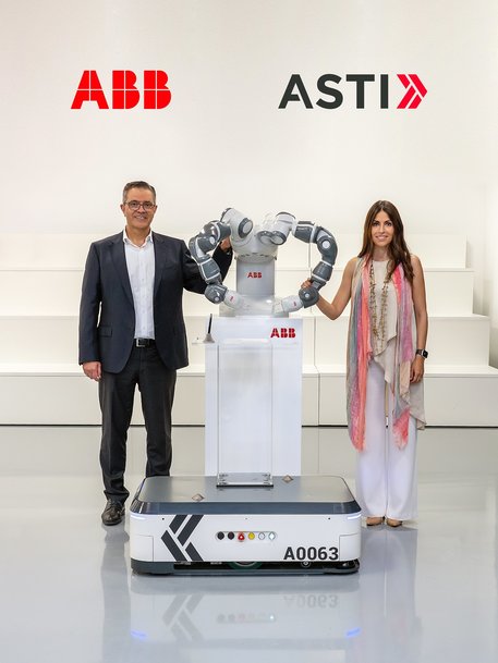 ABB förvärvar ASTI Mobile Robotics Group för att driva nästa generations flexibla automation med autonoma mobila robotar